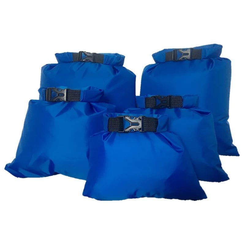 5pcs Waterproof Dry Bags for Camping & Kayaking