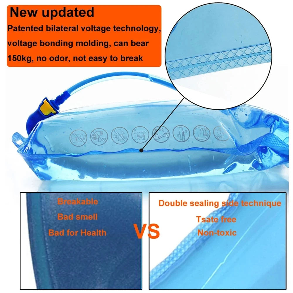 BPA-Free Hydration Water Bladder 1L–3L