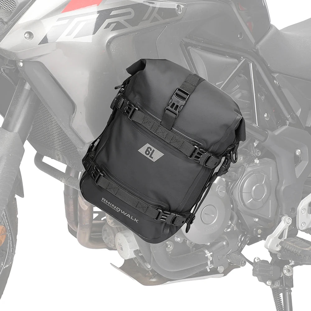Waterproof 6L motorcycle bumper storage bag