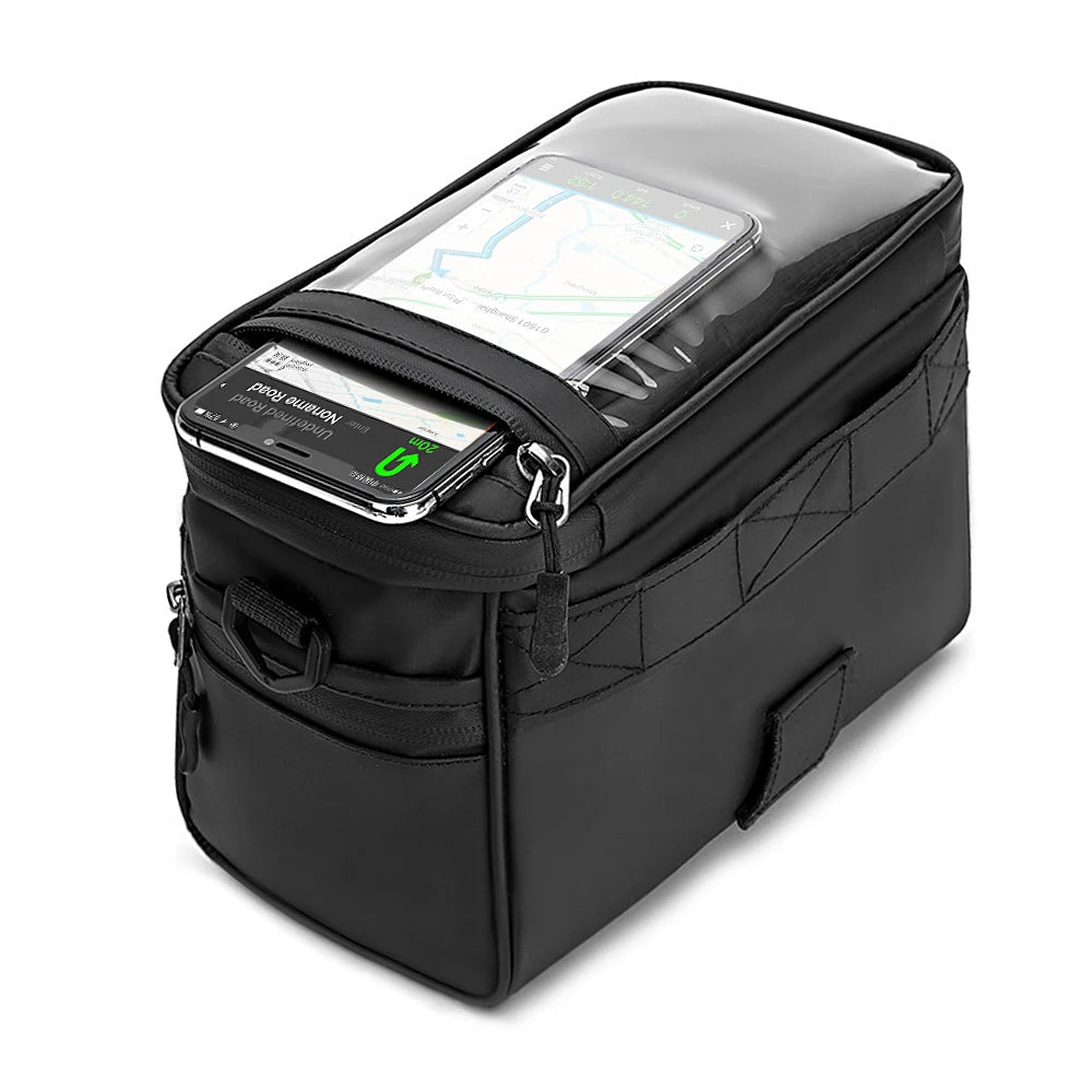 Bike Handlebar Bag Front Tube Cycling Storage
