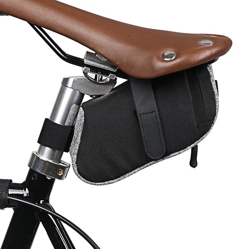 Nylon Bicycle Saddle Bag Waterproof MTB Rear Storage