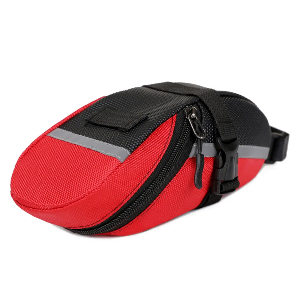 DOMEN Bike Saddle Bag Waterproof Reflective Tail Bag