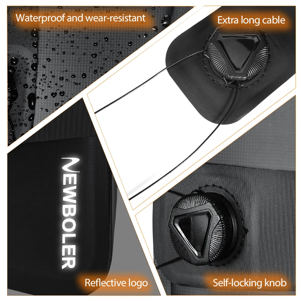 NEWBOLER Mini Bike Saddle Bag 1L Lightweight