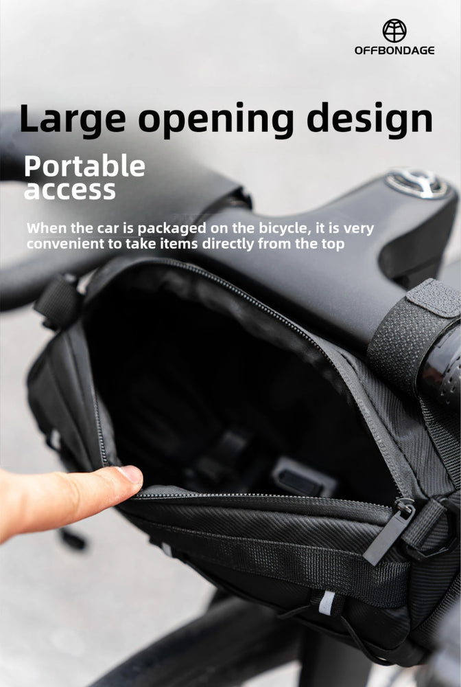 OFFBONDAGE Waterproof Bicycle Front Storage Bag