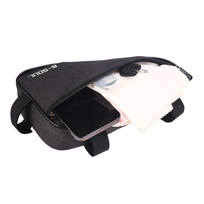 Bike Triangle Frame Bag MTB Front Tube Storage