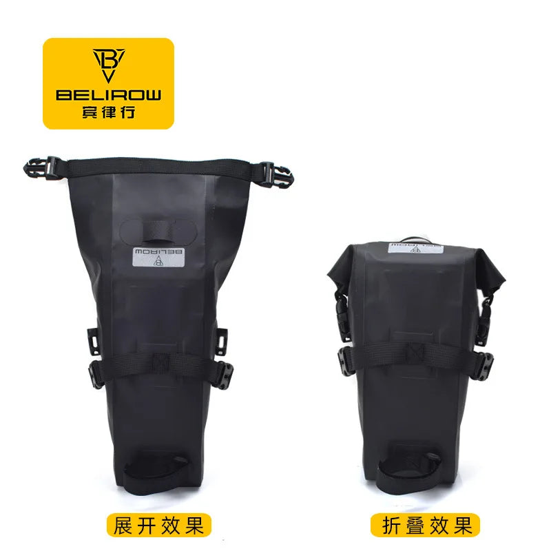 Waterproof bike saddle bag for MTB & road cycling