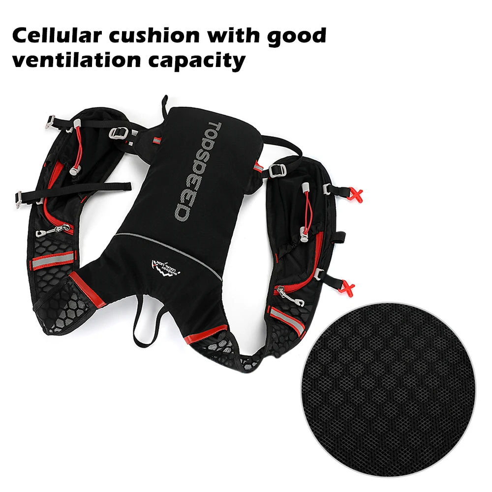 2L Hydration Backpack, Lightweight for Running & Cycling