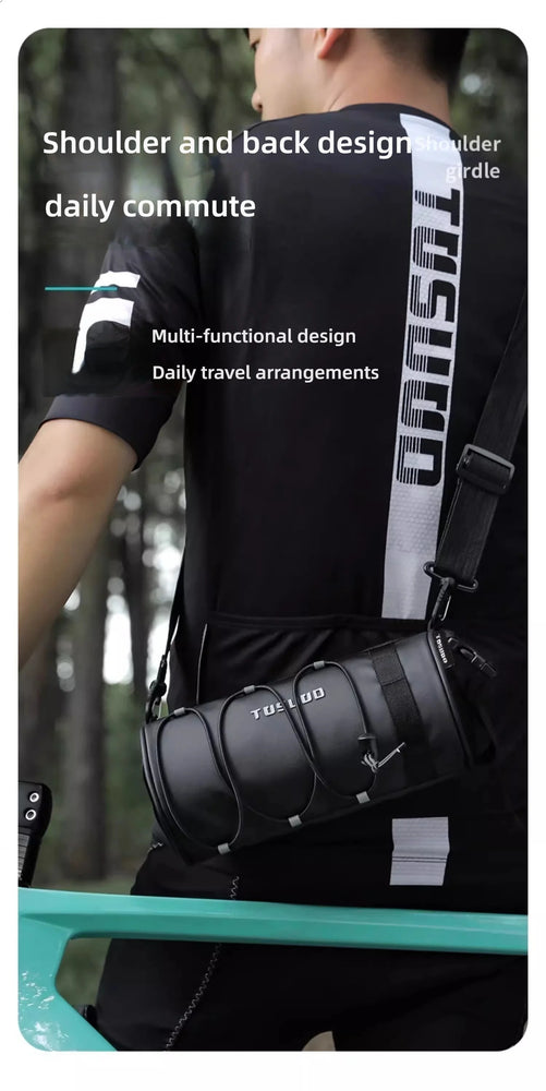TOSUOD Bike Front Bag Multifunction Storage