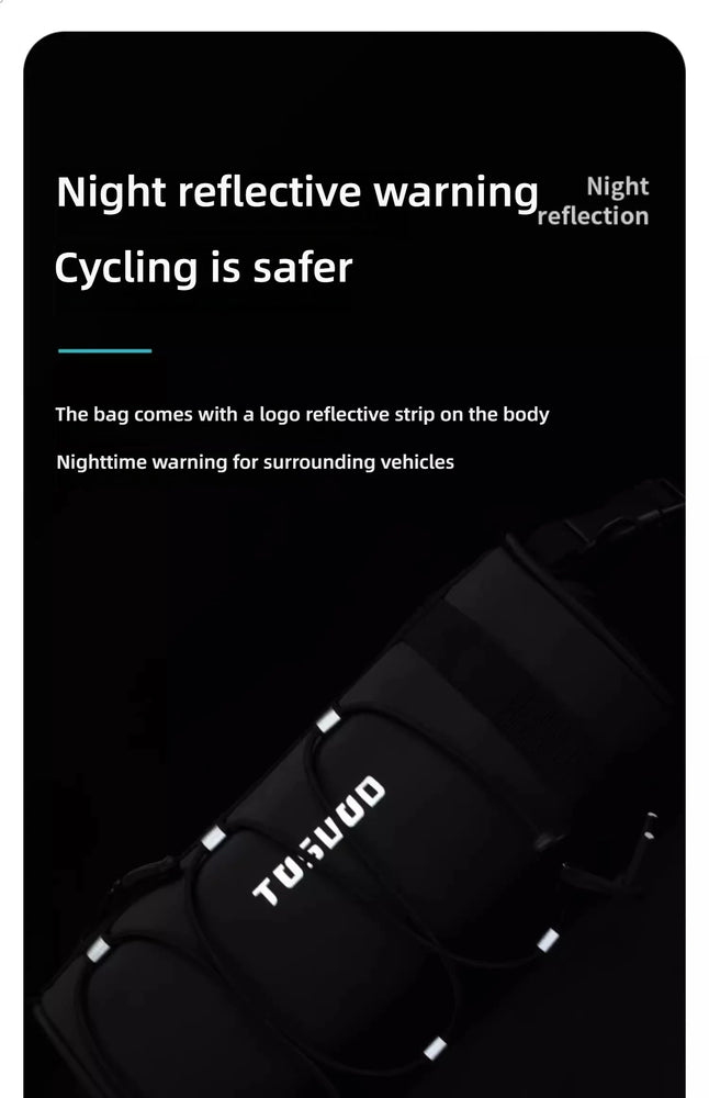 TOSUOD Bike Front Bag Multifunction Storage