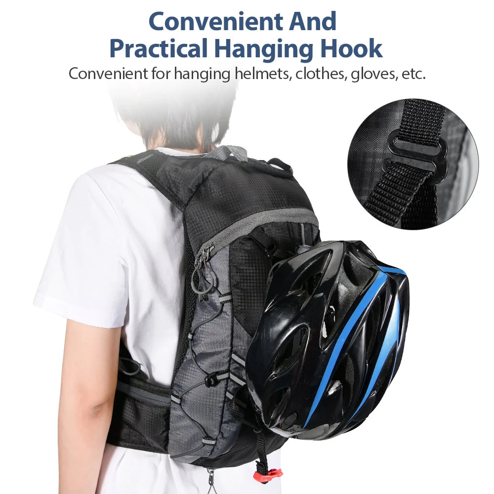 NEWBOLER Water-Repellent Cycling Hydration Backpack