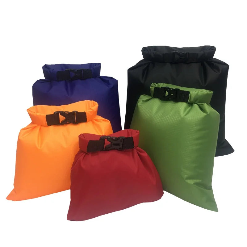 5pcs Waterproof Dry Bags for Camping & Kayaking