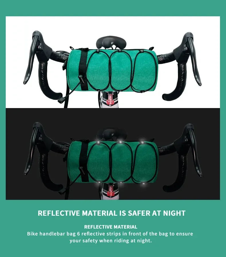 Waterproof Bike Handlebar Bag Front Storage