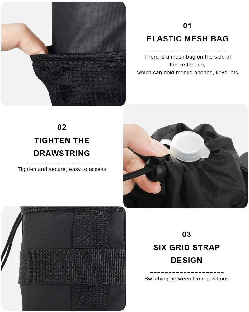RIDERACE Cycling Bottle Pouch Handlebar Bag