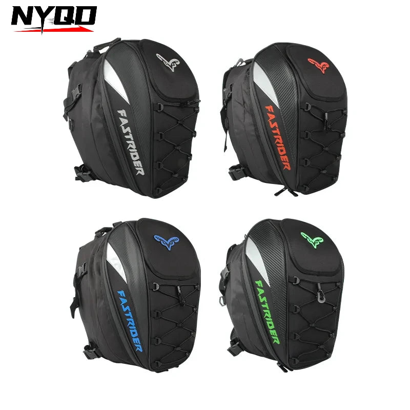 45L waterproof motorcycle tail bag, high capacity
