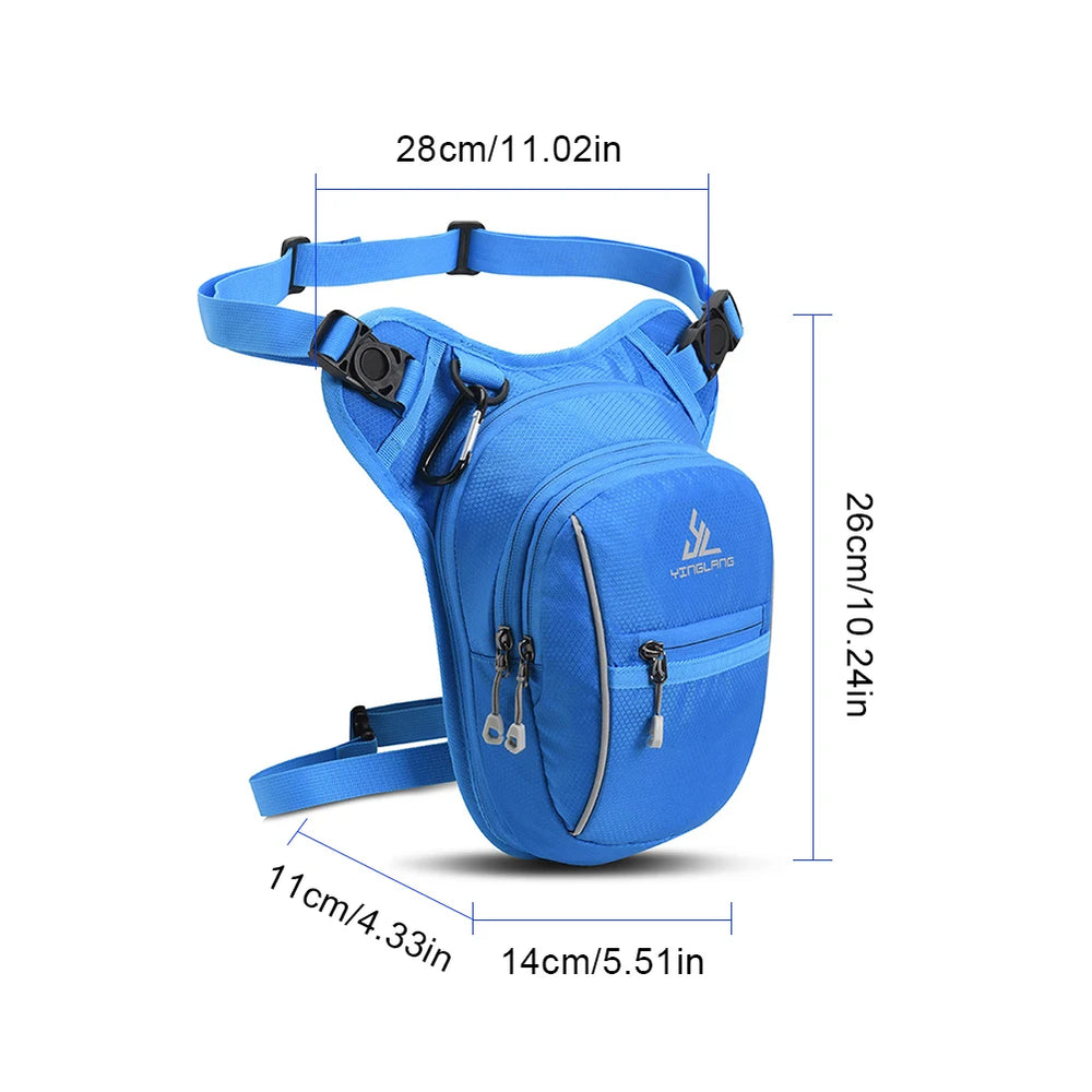 Motorcycle Drop Leg Bag Multi-Pocket Riding Bag