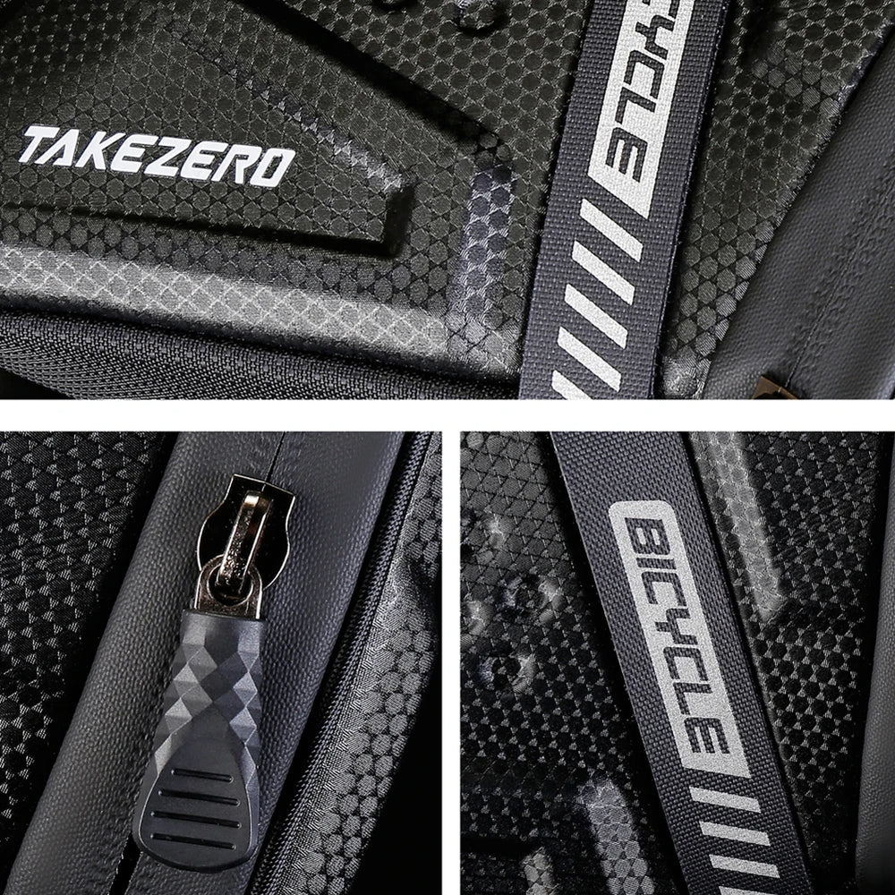1L Bike Saddle Bag Waterproof Reflective Storage