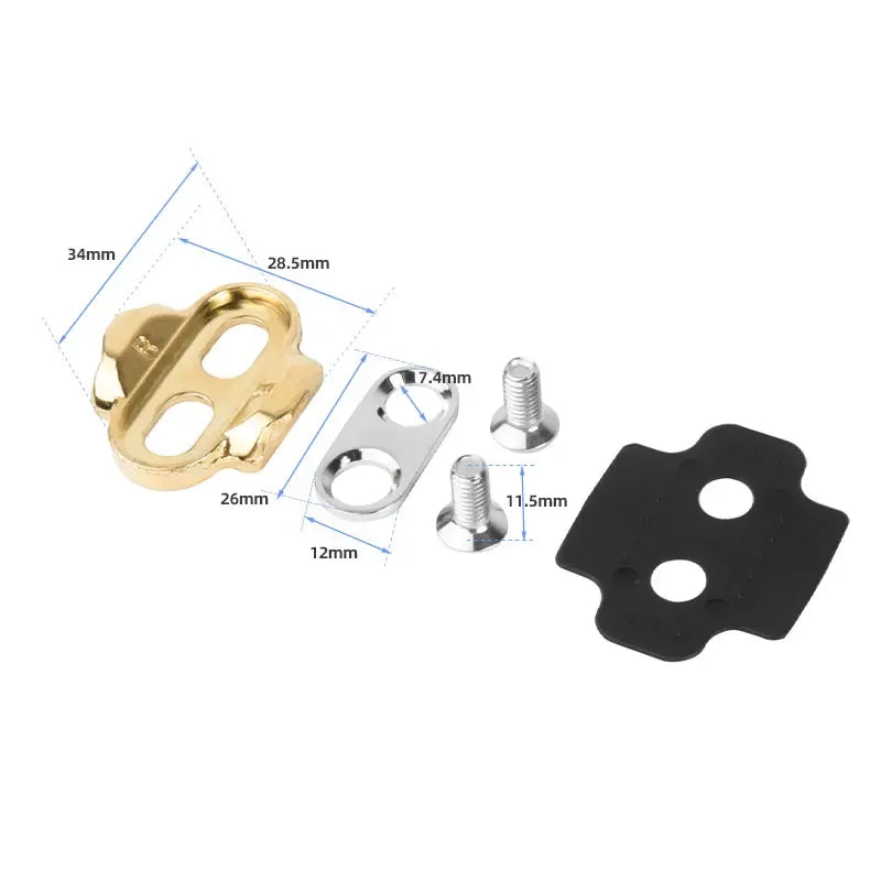 MTB Pedal Cleats Set for Crankbrothers Eggbeater