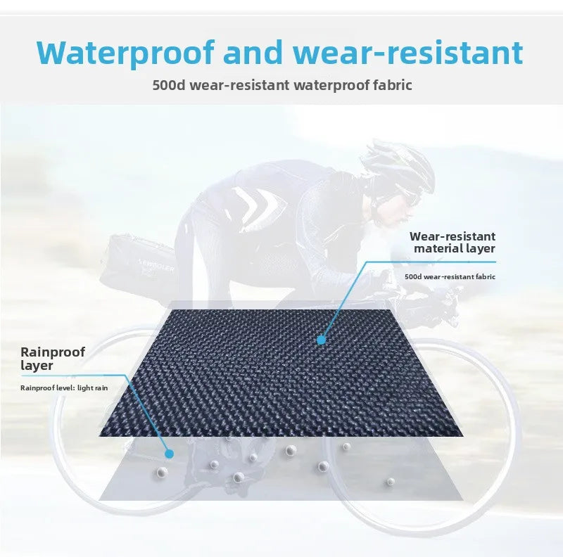 Bicycle Rear Seat Bag Waterproof Large Capacity