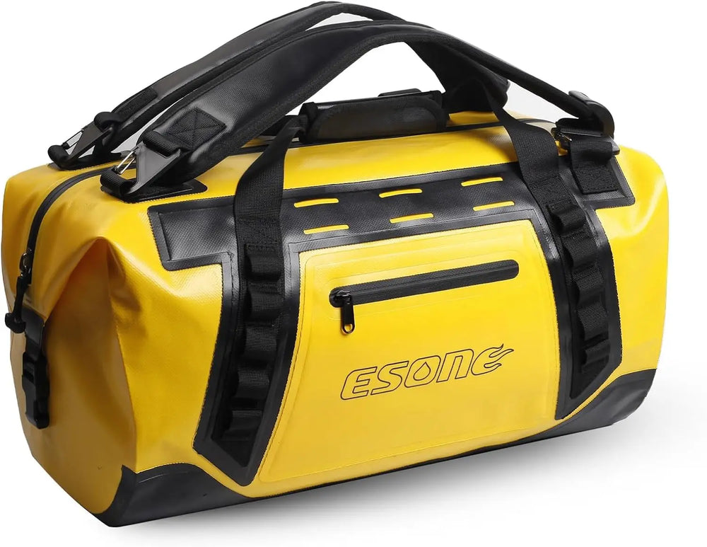 50L motorcycle dry bag for camping, boating & travel