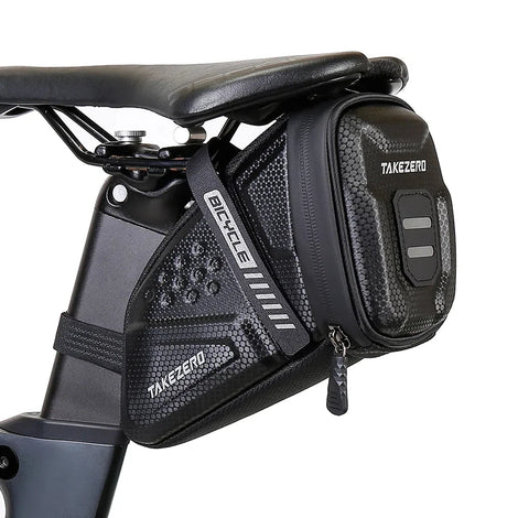 1L Bike Saddle Bag Waterproof Reflective Storage