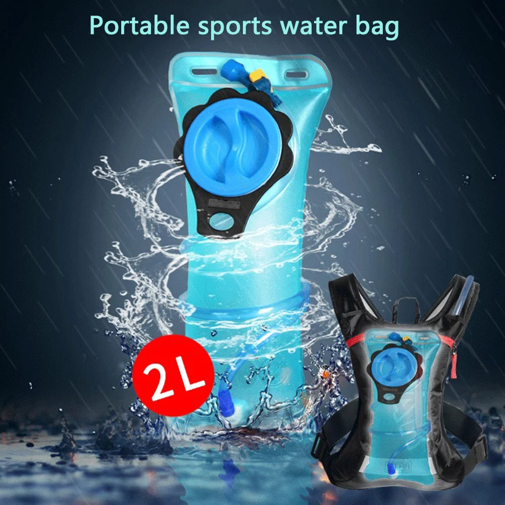 Hydration backpack 2L for cycling, motocross & hiking