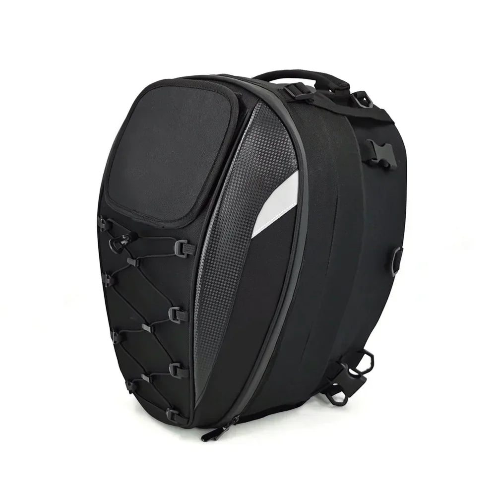 45L waterproof motorcycle tail bag, high capacity