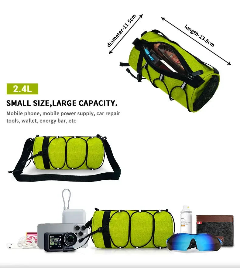 Waterproof Bike Handlebar Bag Front Storage