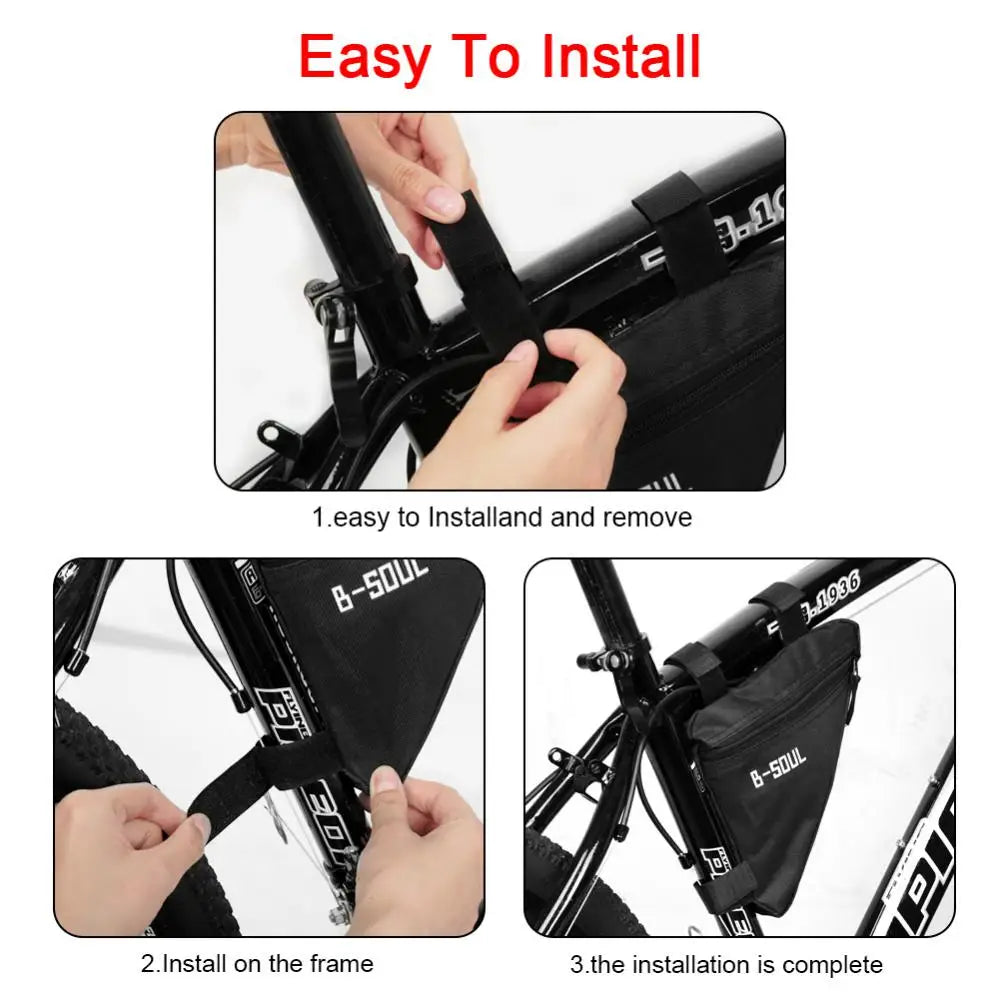 Bike Frame Triangle Bag Waterproof Storage Pouch