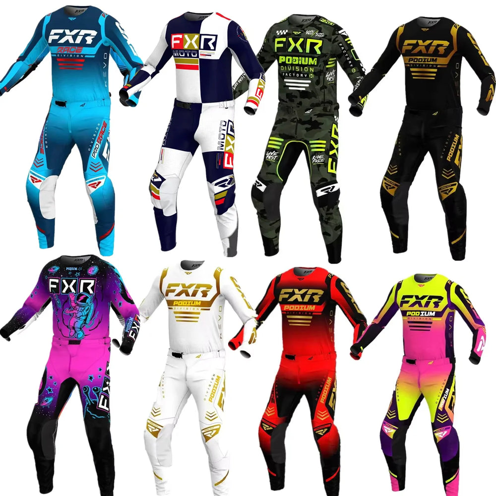 2025 motocross gear set, jersey & pants off-road
