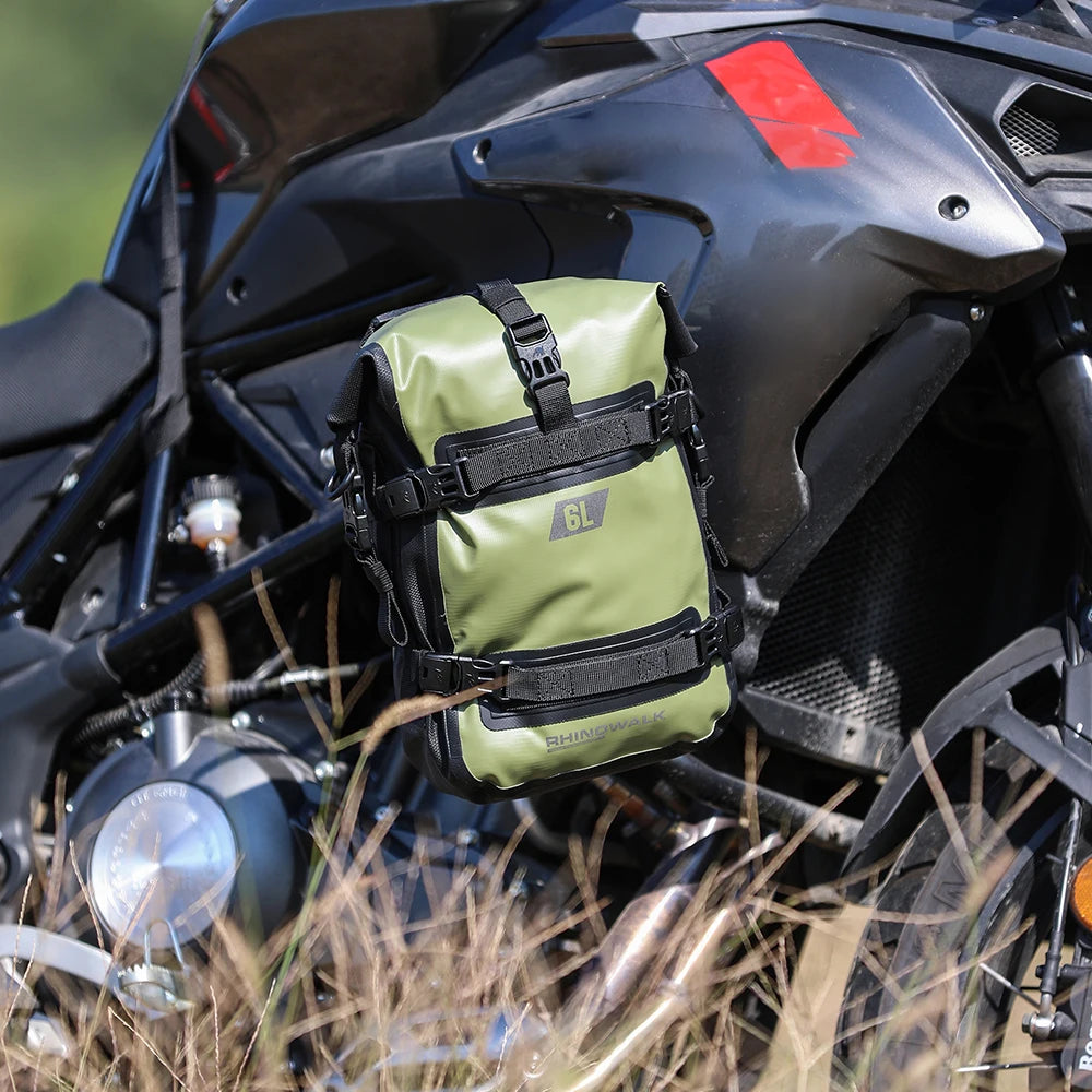 Waterproof 6L motorcycle bumper storage bag