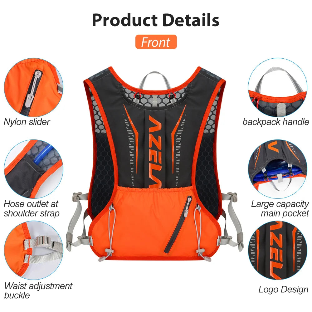NEWBOLER 5L Hydration Vest for Running & Cycling
