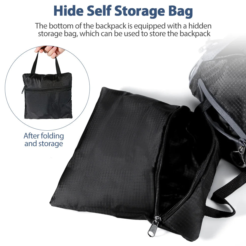 NEWBOLER Water-Repellent Cycling Hydration Backpack