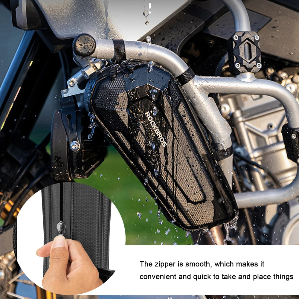 Large Capacity Motorcycle Triangle Engine Bag