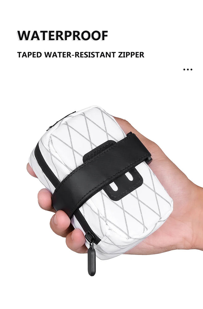 Waterproof Bicycle Saddle Bag Reflective Rear Storage