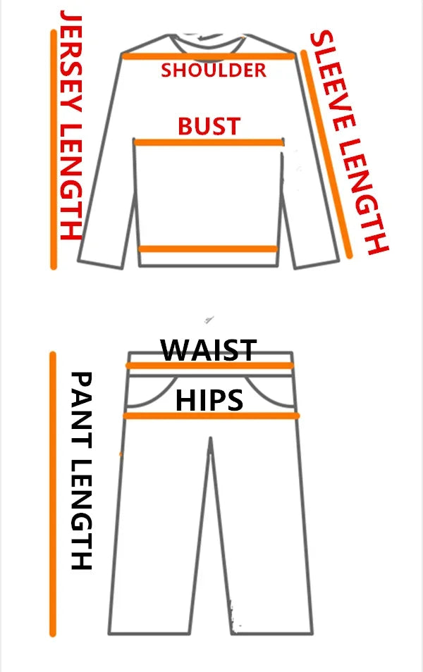 2025 motocross gear set, jersey & pants off-road