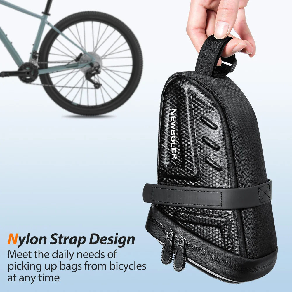 Bicycle Saddle Bag Waterproof MTB Rear Storage Pouch