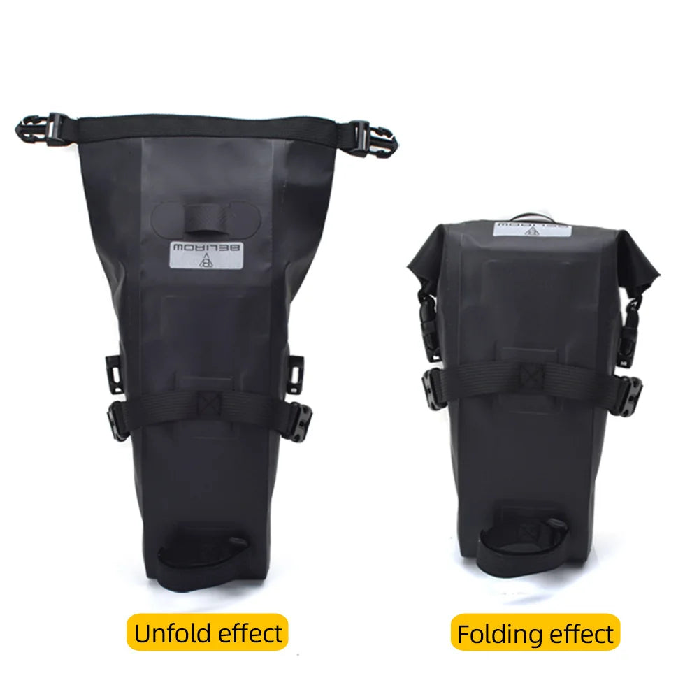Waterproof bike saddle bag for MTB & road cycling