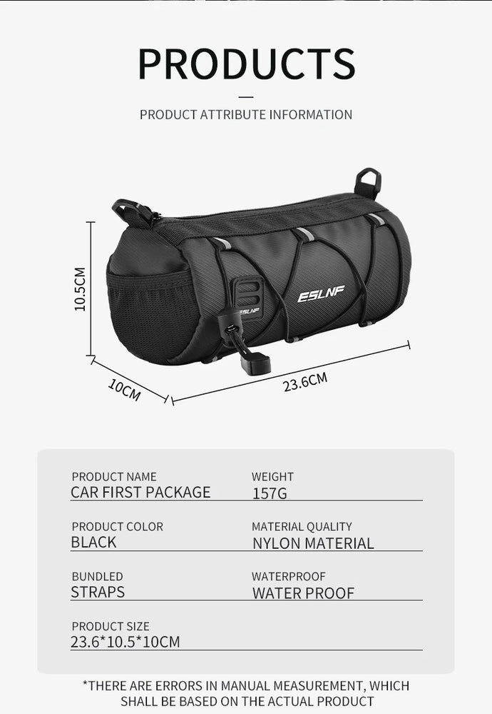 OFFBONDAGE Waterproof Bicycle Front Storage Bag