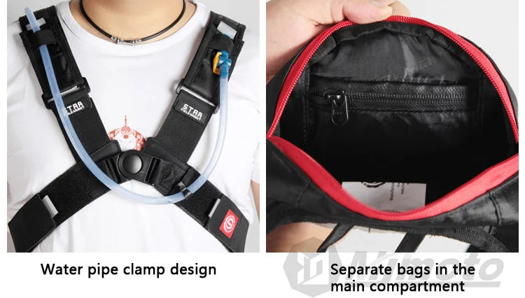 Hydration backpack 2L for cycling, motocross & hiking