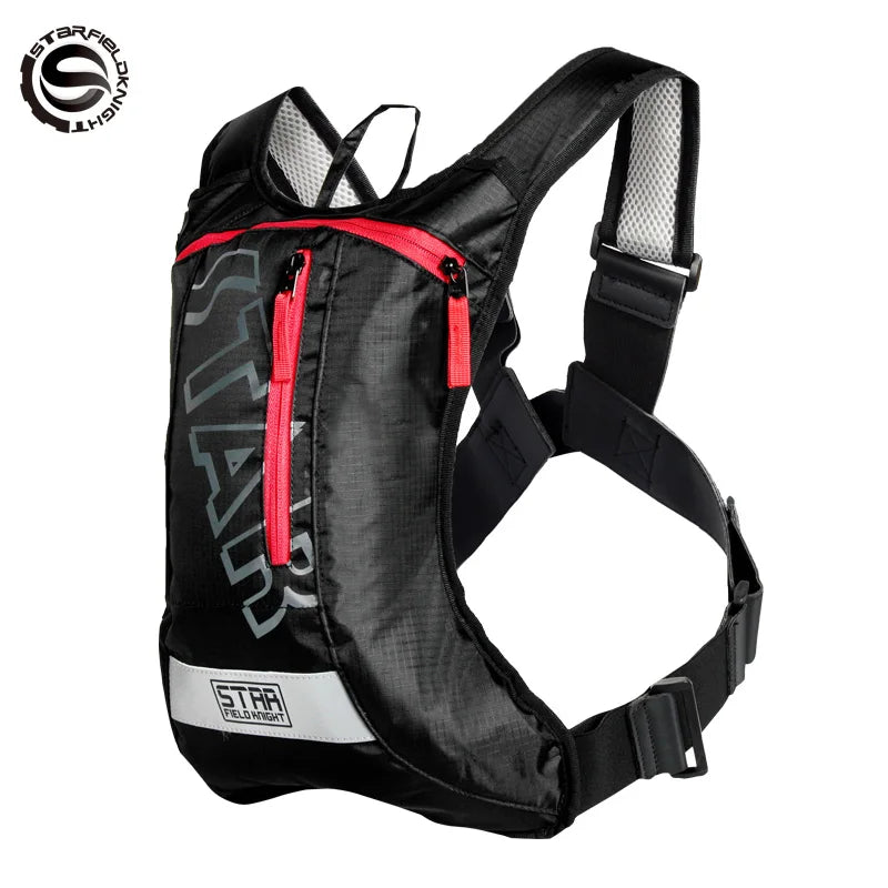 Star Field Knight Hydration Backpack Outdoor Sports