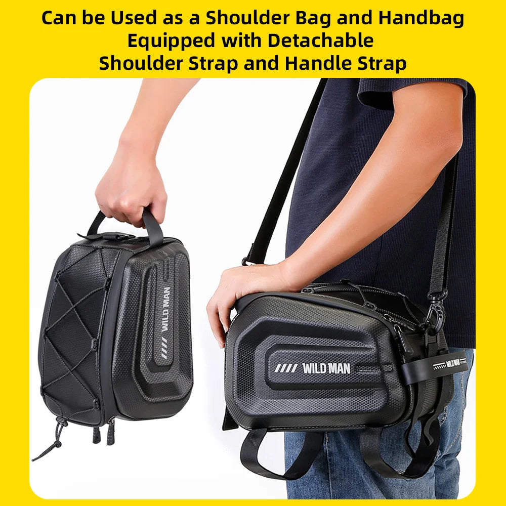 Bicycle Rear Rack Bag Storage for MTB & E-Bike