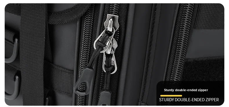 Motorcycle tail bag 19–80L, waterproof & expandable