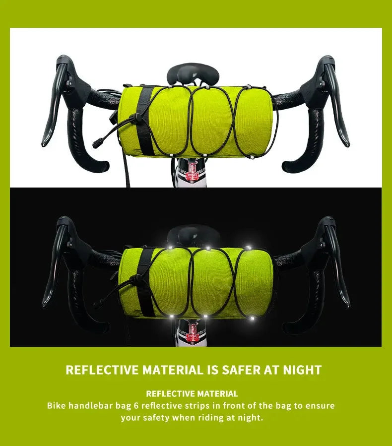 Waterproof Bike Handlebar Bag Front Storage