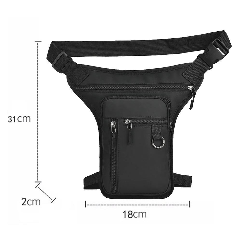 Waterproof Motorcycle Drop Leg Bag Phone Waist Pack