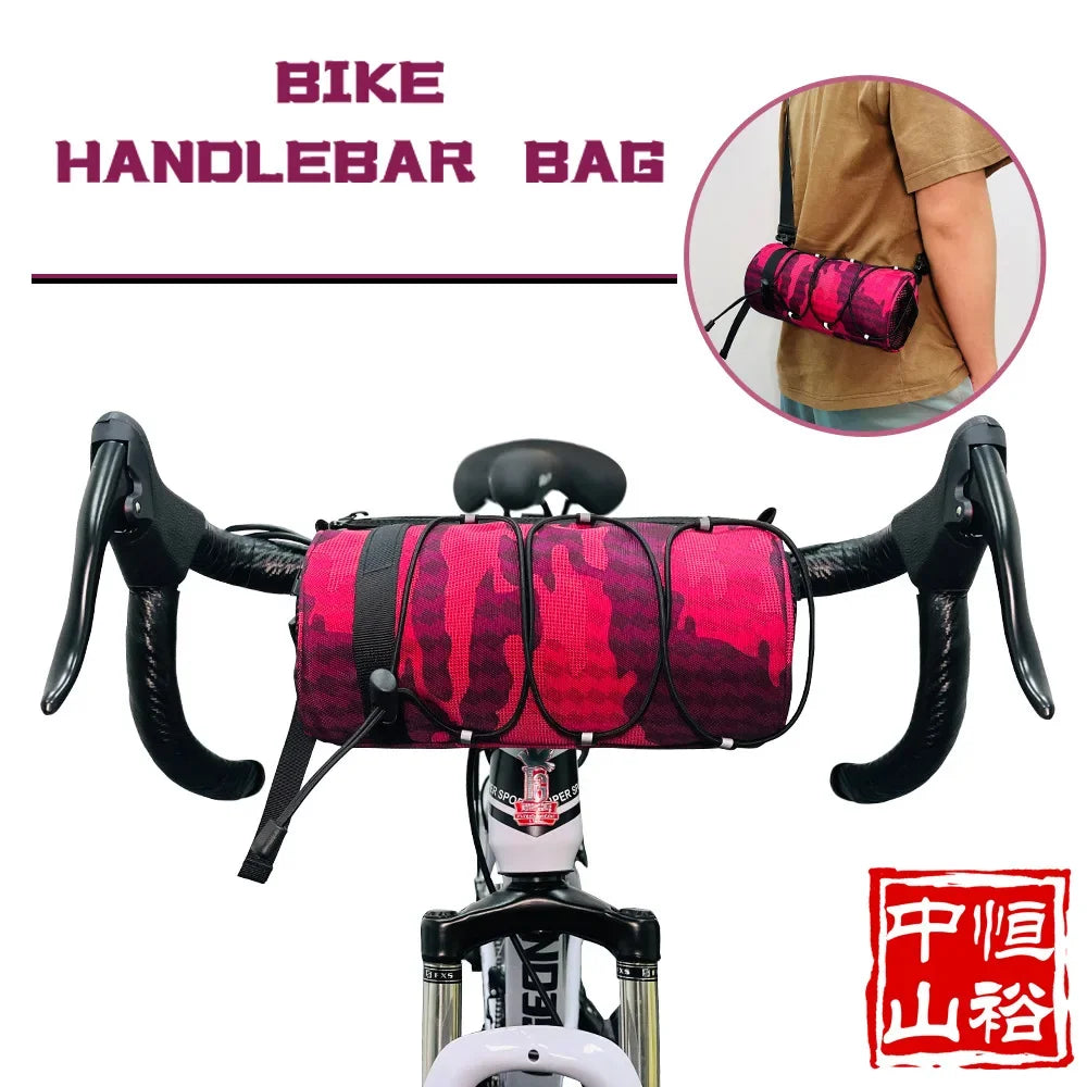 Waterproof Bike Handlebar Bag Front Storage
