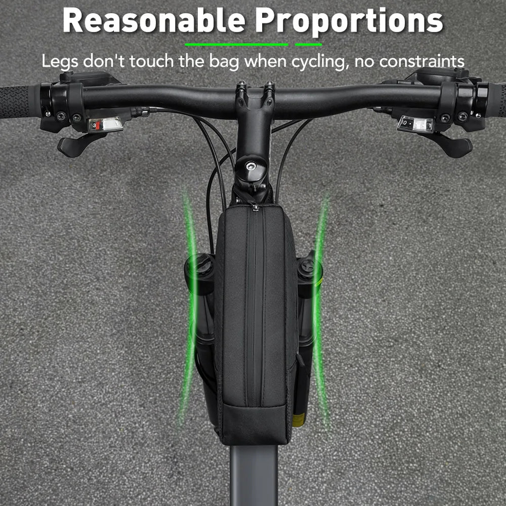 Waterproof Bike Frame Bag Top Tube Large Capacity
