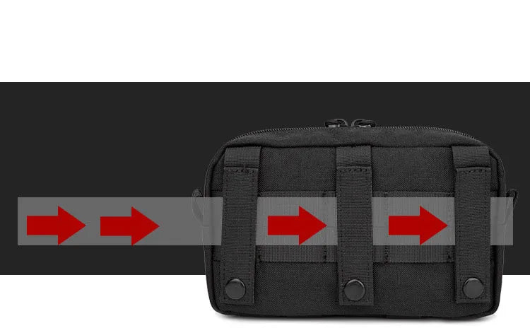 1000D EDC Molle Tool Pouch Outdoor Organizer