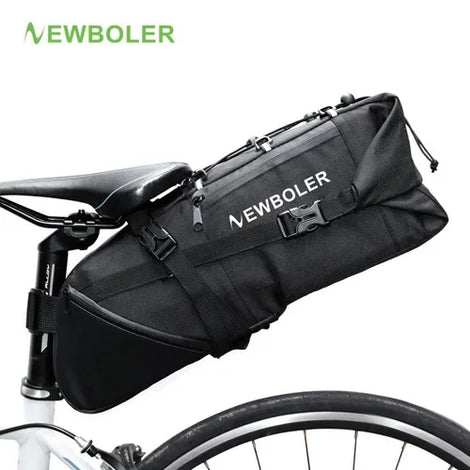 Bicycle Rear Seat Bag Waterproof Large Capacity