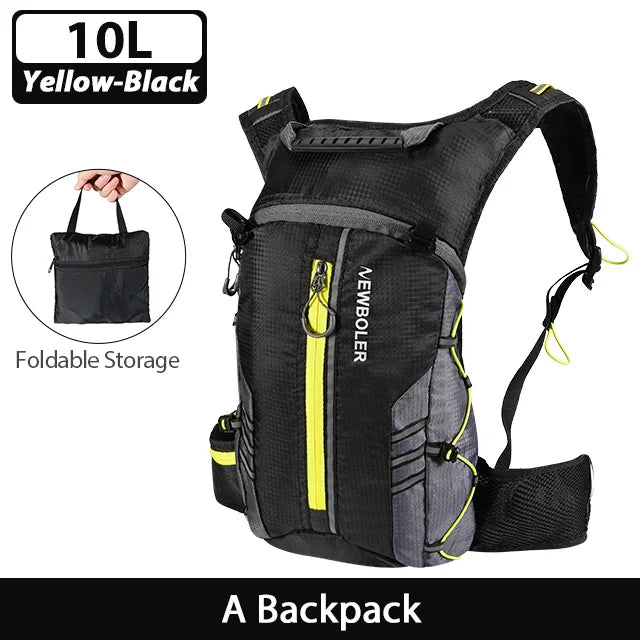 NEWBOLER Water-Repellent Cycling Hydration Backpack