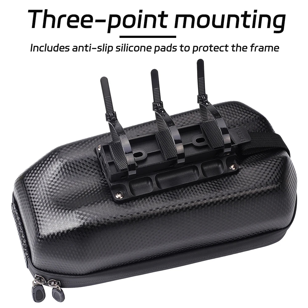 5L Hard Shell Waterproof Bike Front Storage Bag